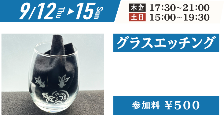グラスエッチング
